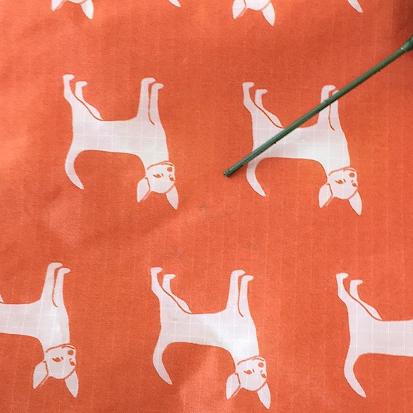 BAGGU Orange Chihuahua Reusable Eco Shopping Bag Tote Purse Standard Size - Picture 9 of 16